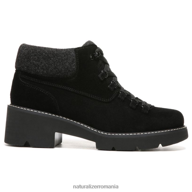 Naturalizer cizme | piele intoarsa neagra femei cizma dover ZLD8DT679
