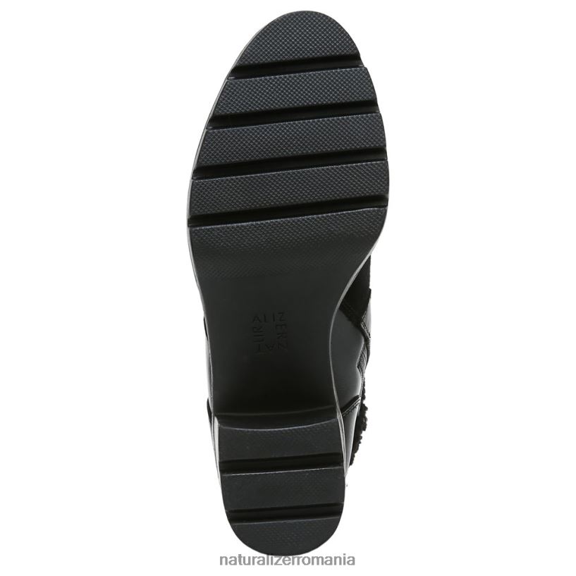 Naturalizer cizme | piele intoarsa/piele neagra femei cizma val impermeabila ZLD8DT668