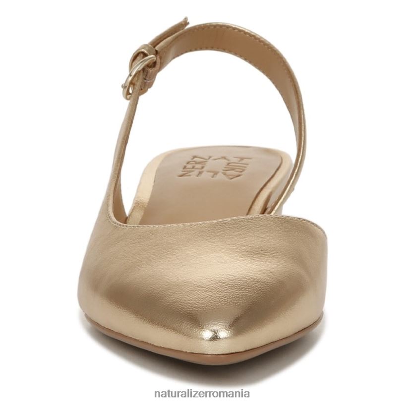 Naturalizer apartamente | piele aurie închisă femei malurile ascuțite de la picior plat ZLD8DT87