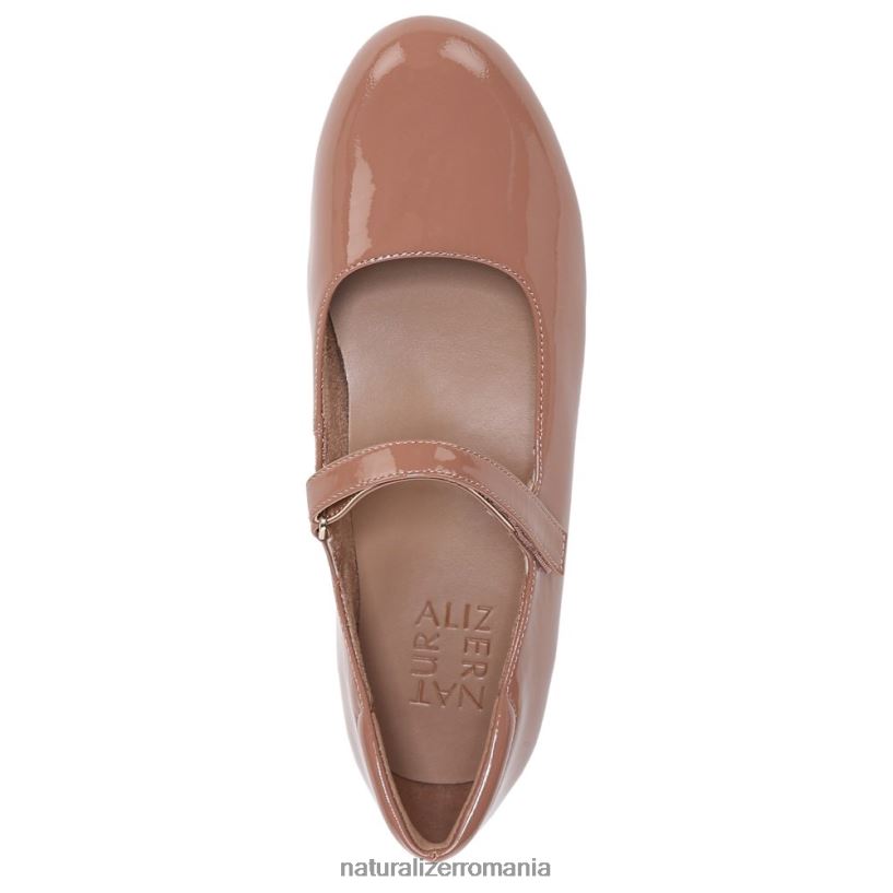 Naturalizer apartamente | piele de alun femei maxwell mary jane flat ZLD8DT50
