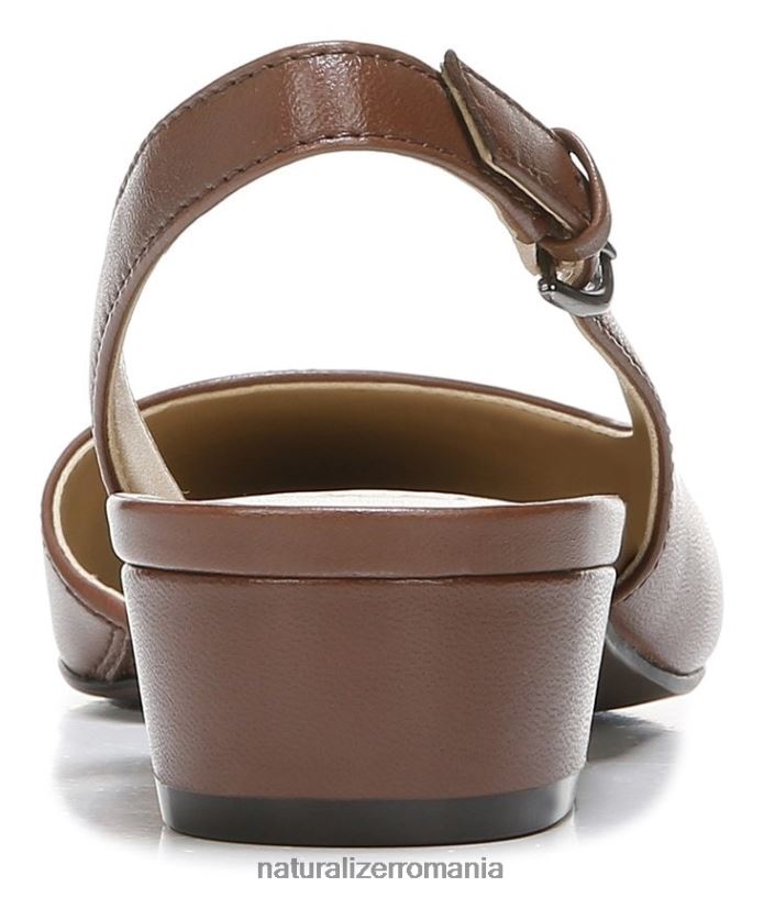 Naturalizer apartamente | piele de cacao femei malurile ascuțite de la picior plat ZLD8DT85