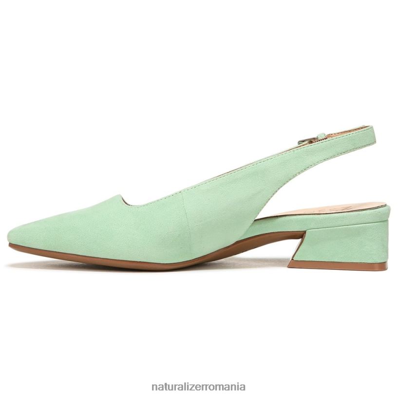 Naturalizer apartamente | piele intoarsa verde menta femei rochie lesley plată ZLD8DT590