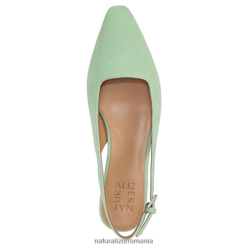 Naturalizer apartamente | piele intoarsa verde menta femei rochie lesley plată ZLD8DT590