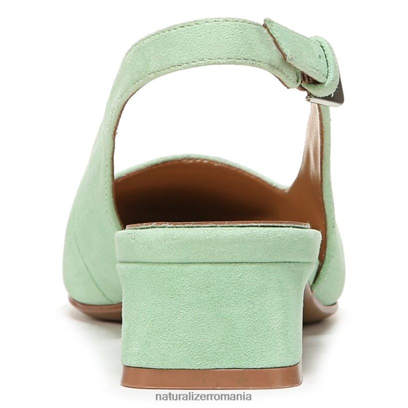 Naturalizer apartamente | piele intoarsa verde menta femei rochie lesley plată ZLD8DT590