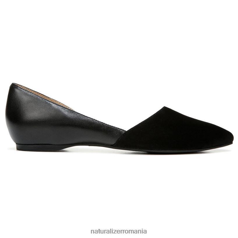 Naturalizer apartamente | piele neagra/de piele intoarsa femei samantha d\'orsay plat ZLD8DT242