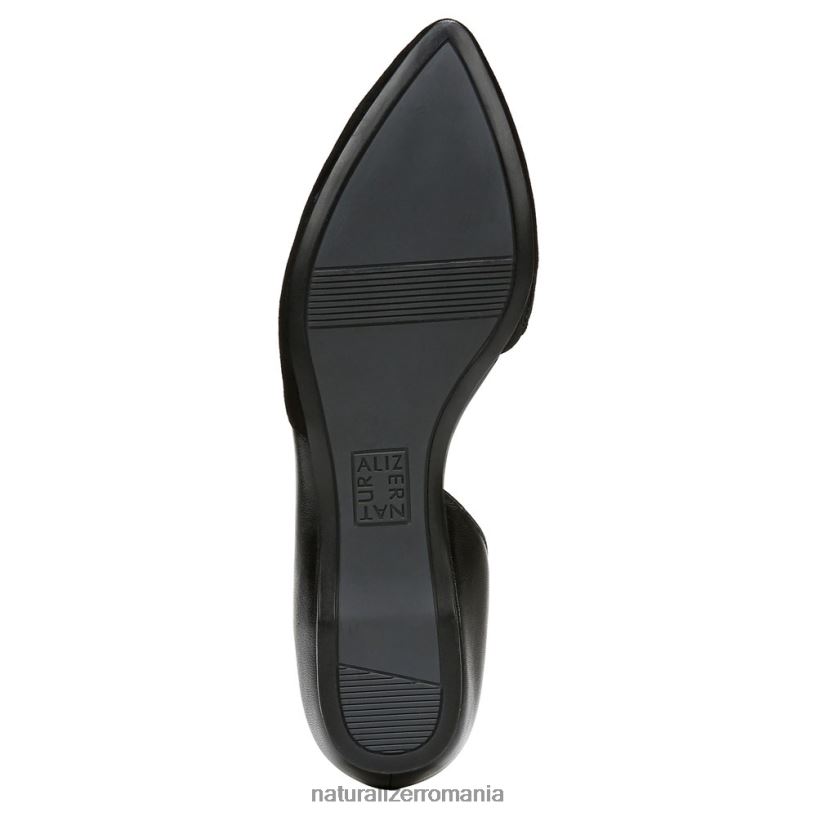 Naturalizer apartamente | piele neagra/de piele intoarsa femei samantha d\'orsay plat ZLD8DT242