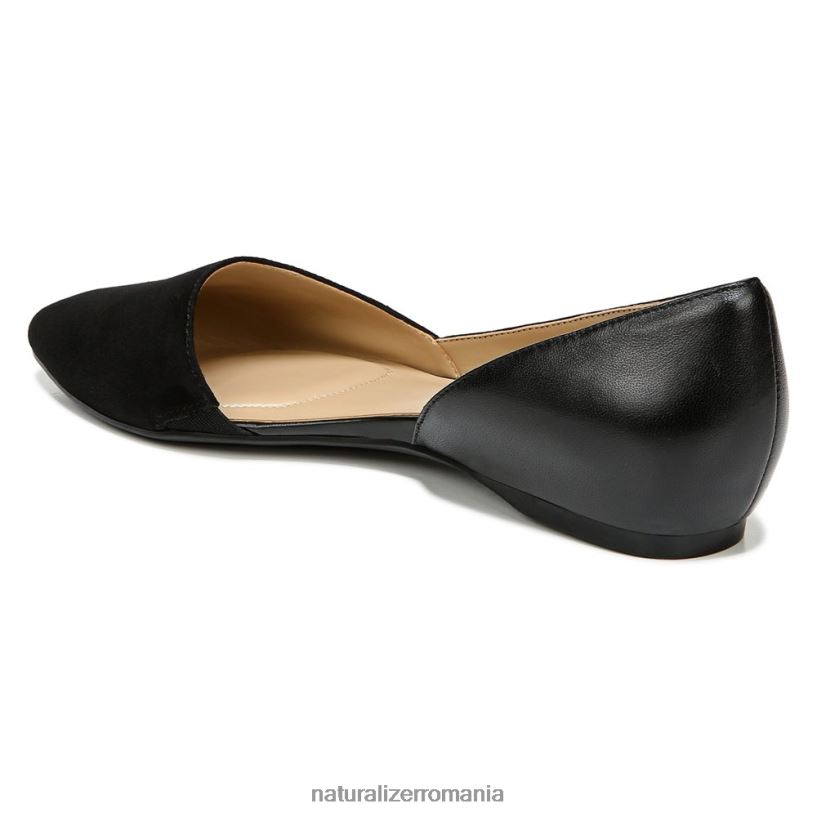 Naturalizer apartamente | piele neagra/de piele intoarsa femei samantha d\'orsay plat ZLD8DT242