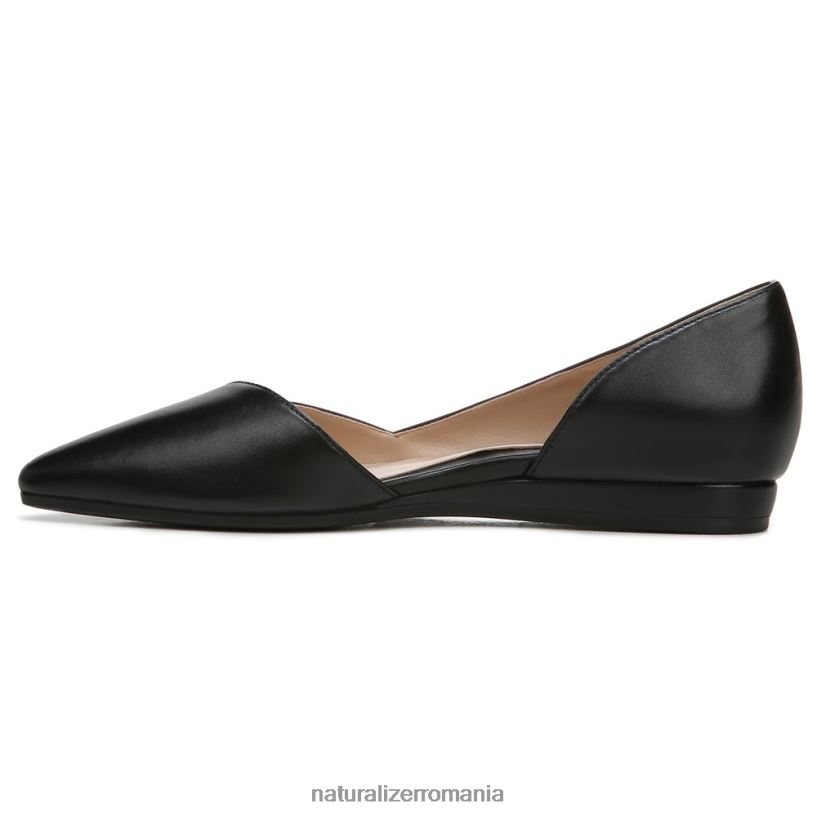 Naturalizer apartamente | piele neagra femei 27 edit karla d\'orsay flat ZLD8DT263