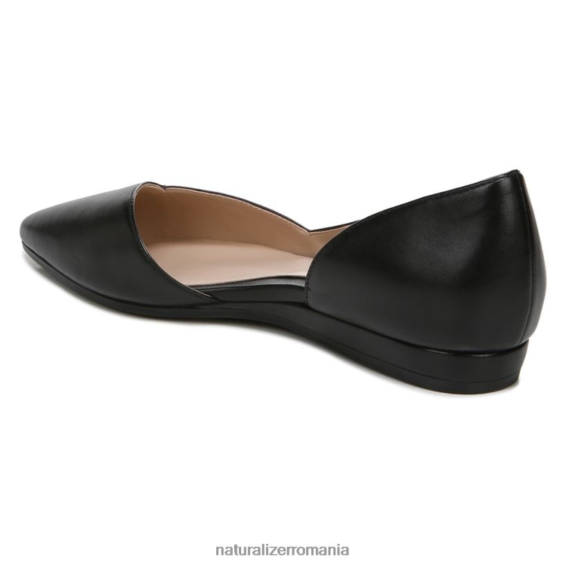 Naturalizer apartamente | piele neagra femei 27 edit karla d\'orsay flat ZLD8DT263