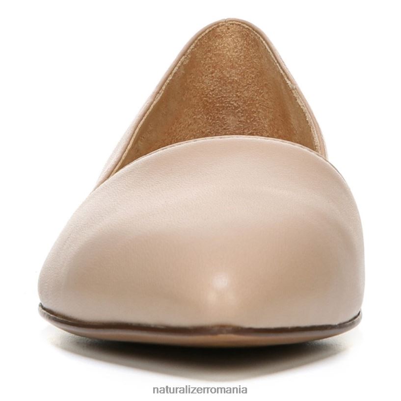 Naturalizer apartamente | piele taupe femei samantha d\'orsay plat ZLD8DT243