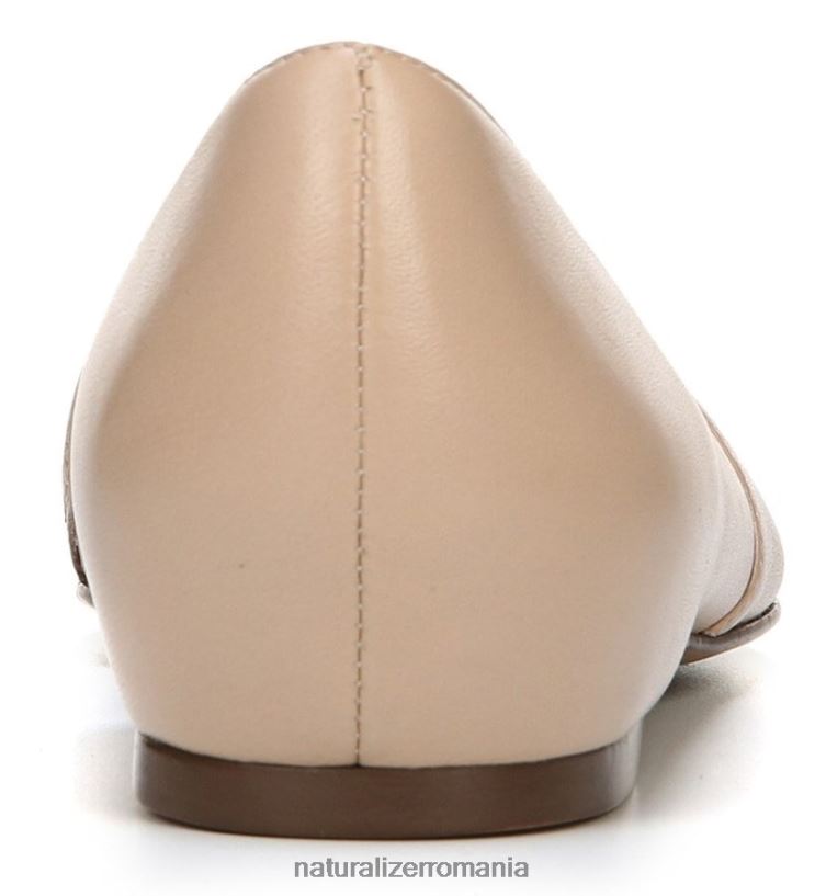 Naturalizer apartamente | piele taupe femei samantha d\'orsay plat ZLD8DT243