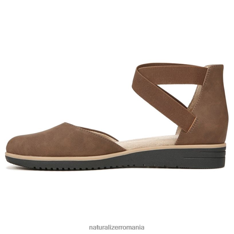 Naturalizer apartamente | sintetic maro scortisoara femei intro de suflet plat ZLD8DT329