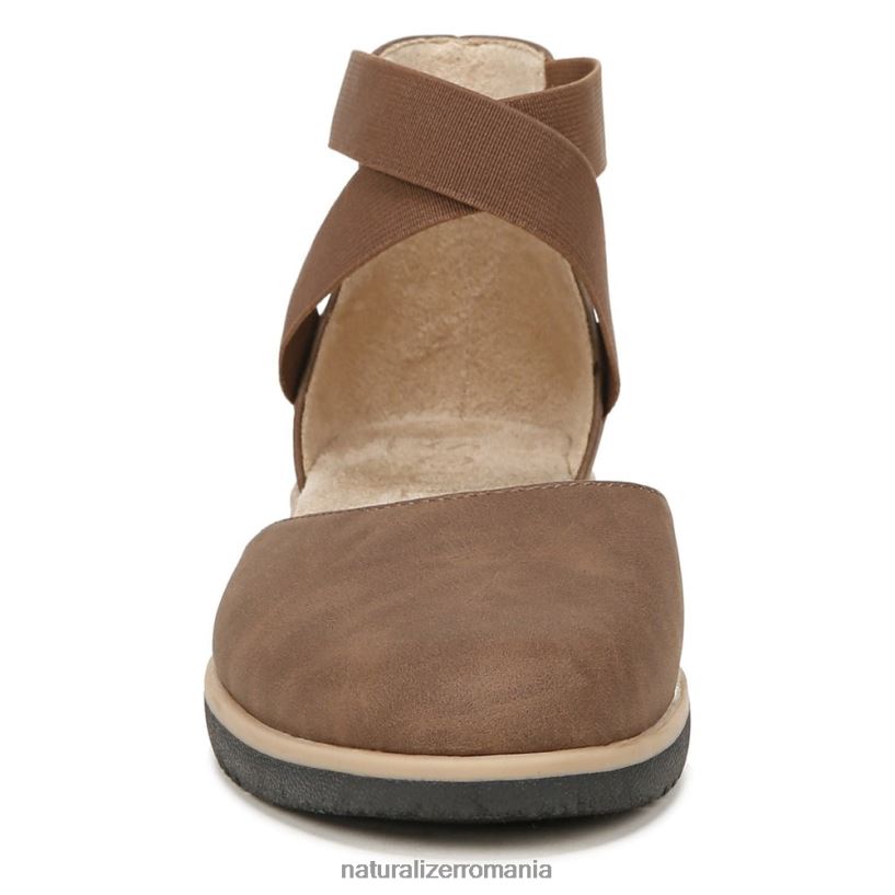 Naturalizer apartamente | sintetic maro scortisoara femei intro de suflet plat ZLD8DT329