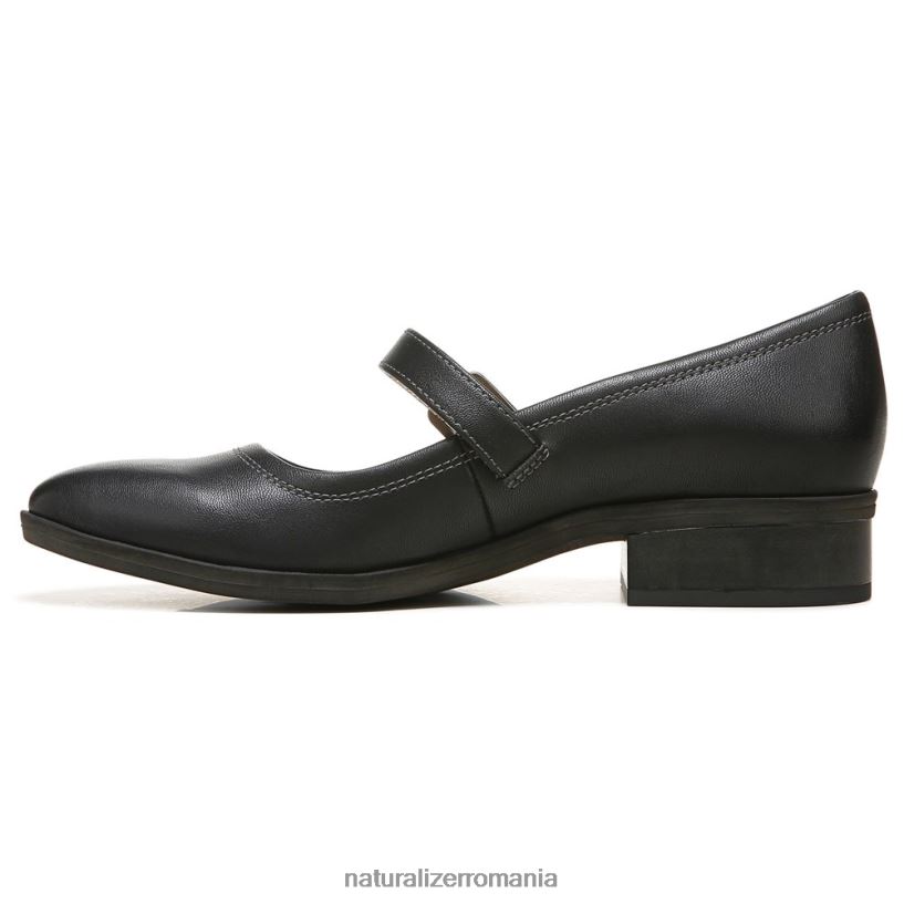 Naturalizer mocasini | negru neted sintetic femei suflet ramona mary jane flat ZLD8DT347