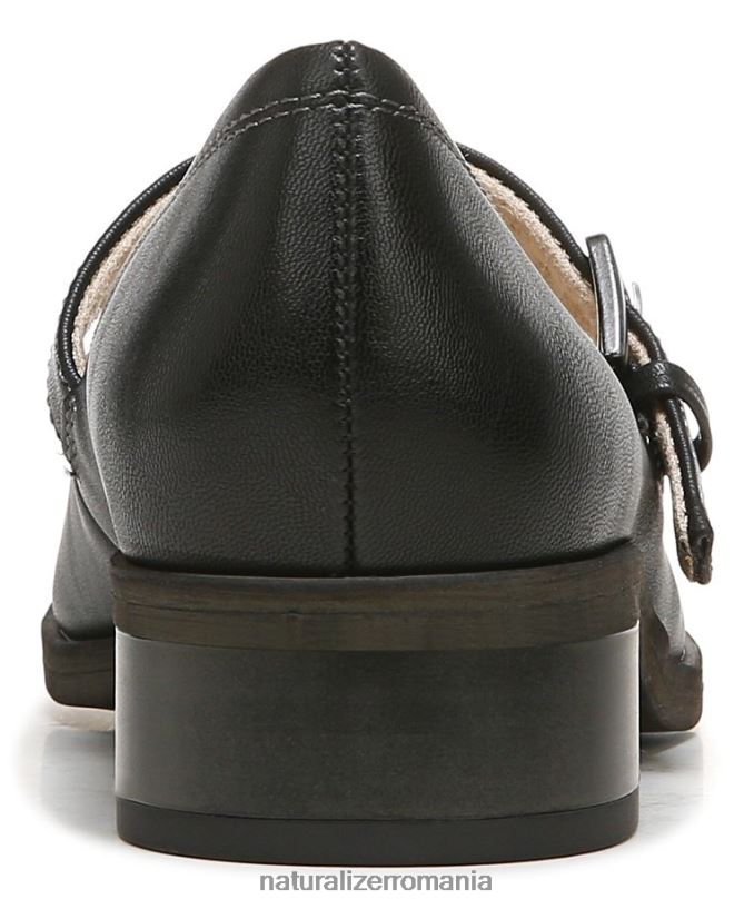 Naturalizer mocasini | negru neted sintetic femei suflet ramona mary jane flat ZLD8DT347