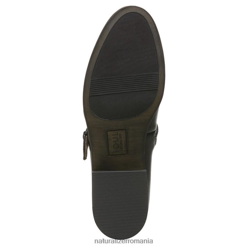 Naturalizer mocasini | negru neted sintetic femei suflet ramona mary jane flat ZLD8DT347
