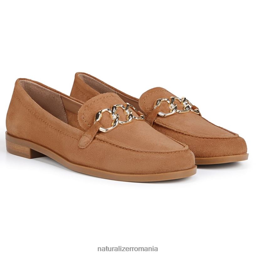 piele intoarsa caramel aurie