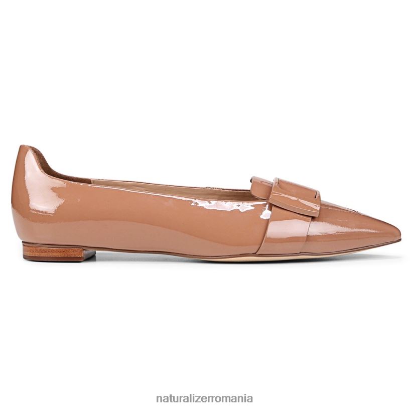 Naturalizer mocasini | piele lacuita maro alune femei 27 edit Miller flat ZLD8DT386