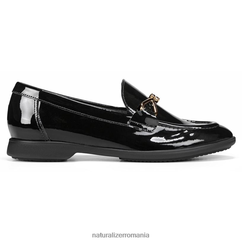 Naturalizer mocasini | piele lacuita neagra femei ravenna slip on loafer ZLD8DT79
